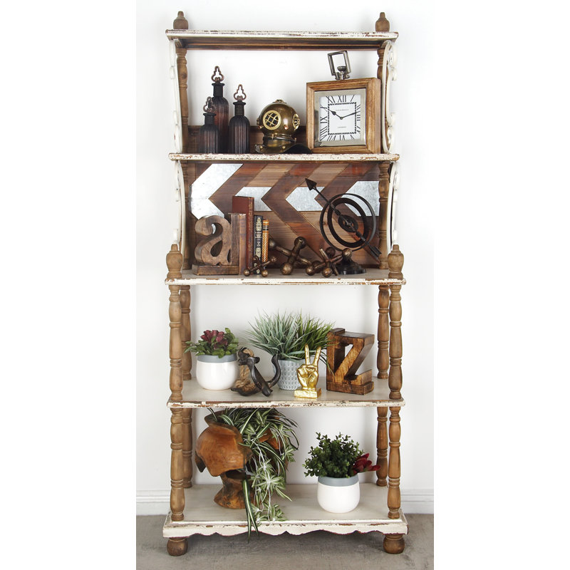 August Grove® Baring Solid Wood Baker's Rack & Reviews Wayfair
